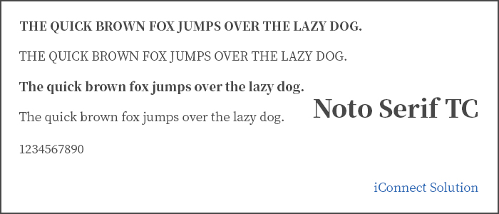 Noto Serif Google Fonts