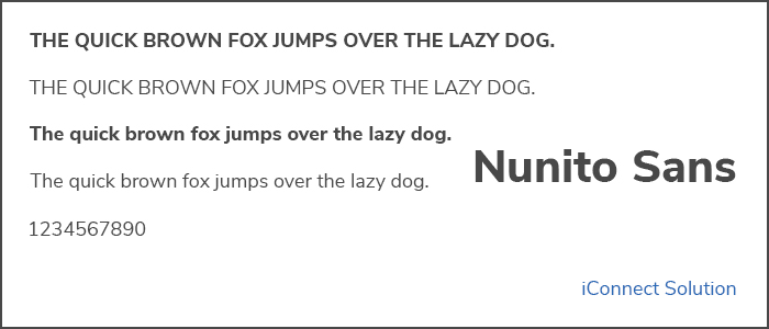 Nunito Sans Google Fonts
